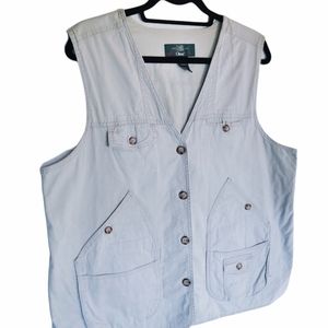 Vintage Orvis Fishing/Utility Vest Quilted Back